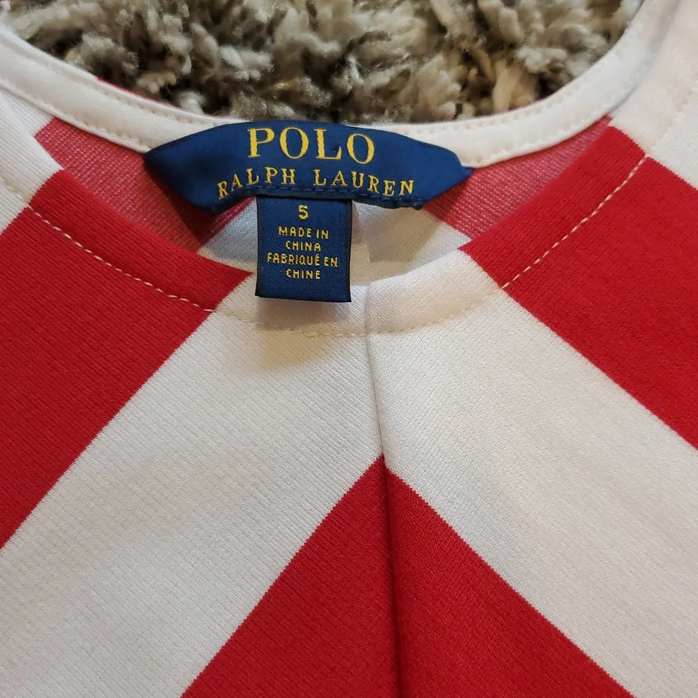 NEW Polo Ralph Lauren Chevron Stripe Dress - Picture 3 of 5